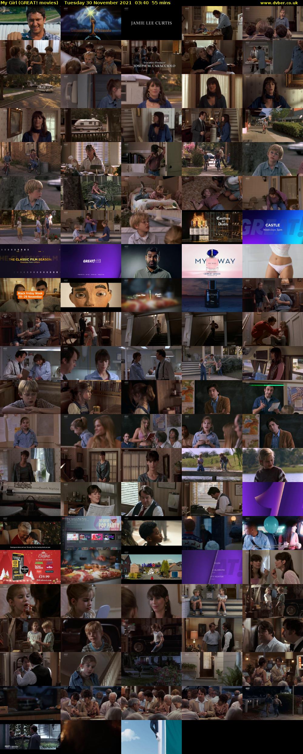 My Girl (GREAT! movies) Tuesday 30 November 2021 03:40 - 04:35