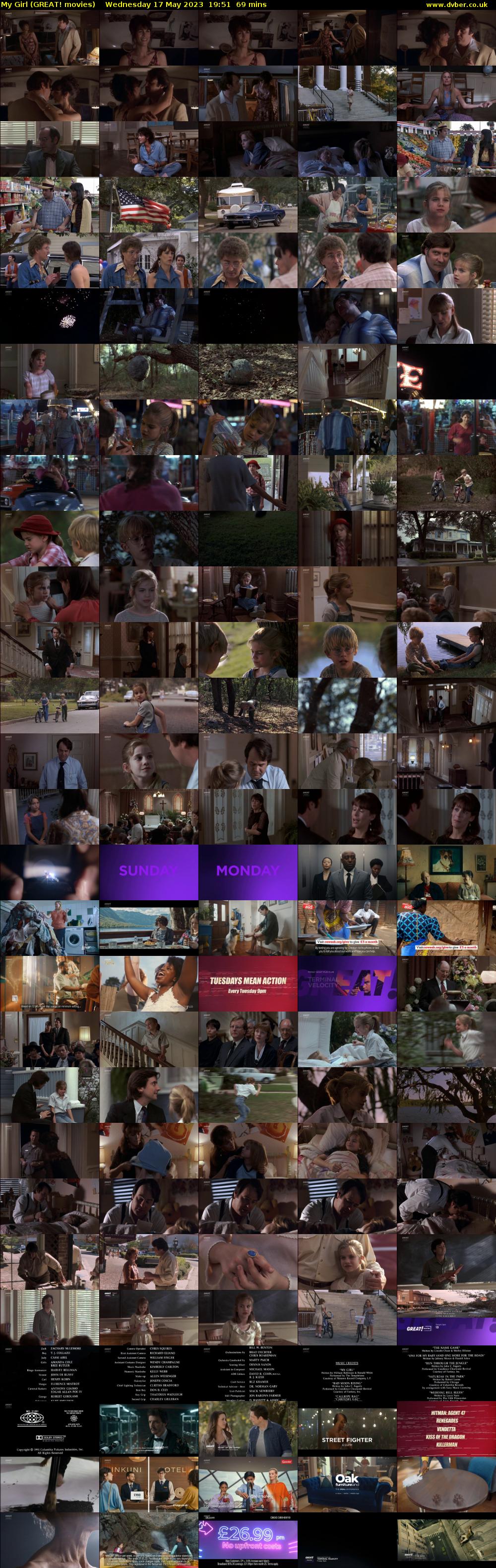 My Girl (GREAT! movies) Wednesday 17 May 2023 19:51 - 21:00