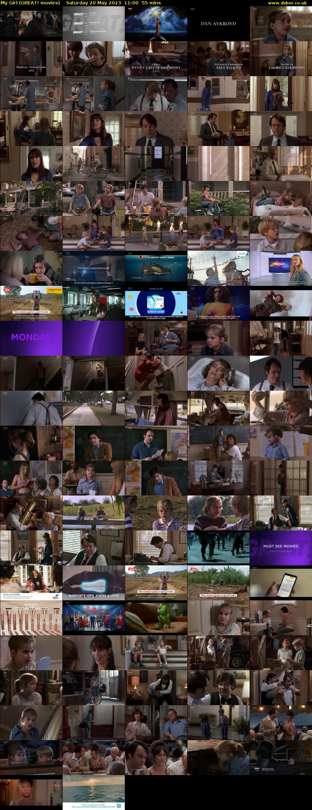 My Girl (GREAT! movies) Saturday 20 May 2023 11:00 - 11:55