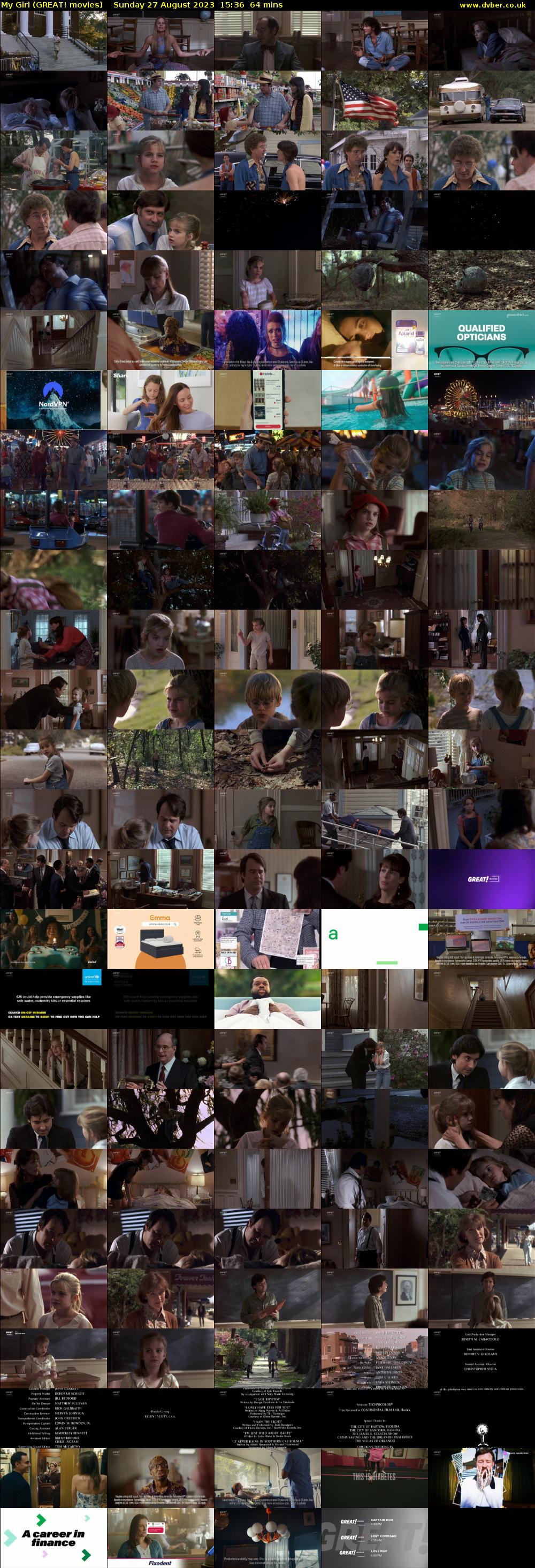My Girl (GREAT! movies) Sunday 27 August 2023 15:36 - 16:40