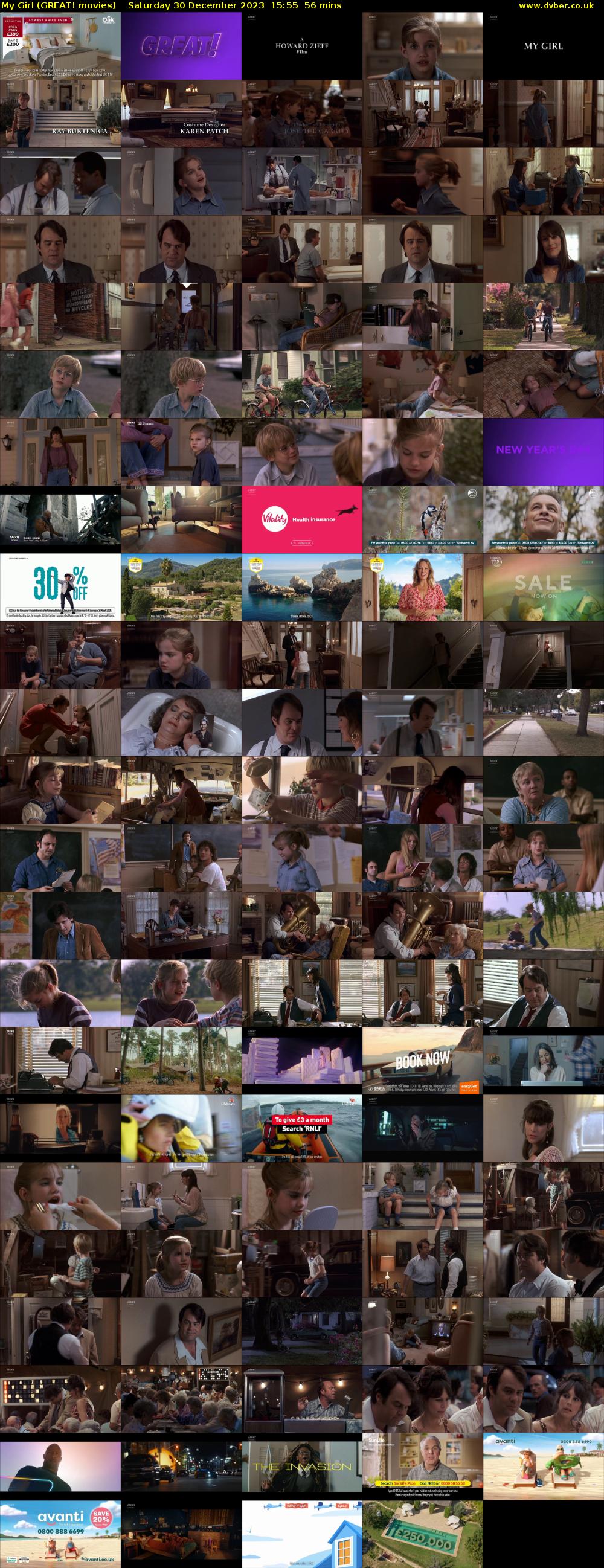 My Girl (GREAT! movies) Saturday 30 December 2023 15:55 - 16:51