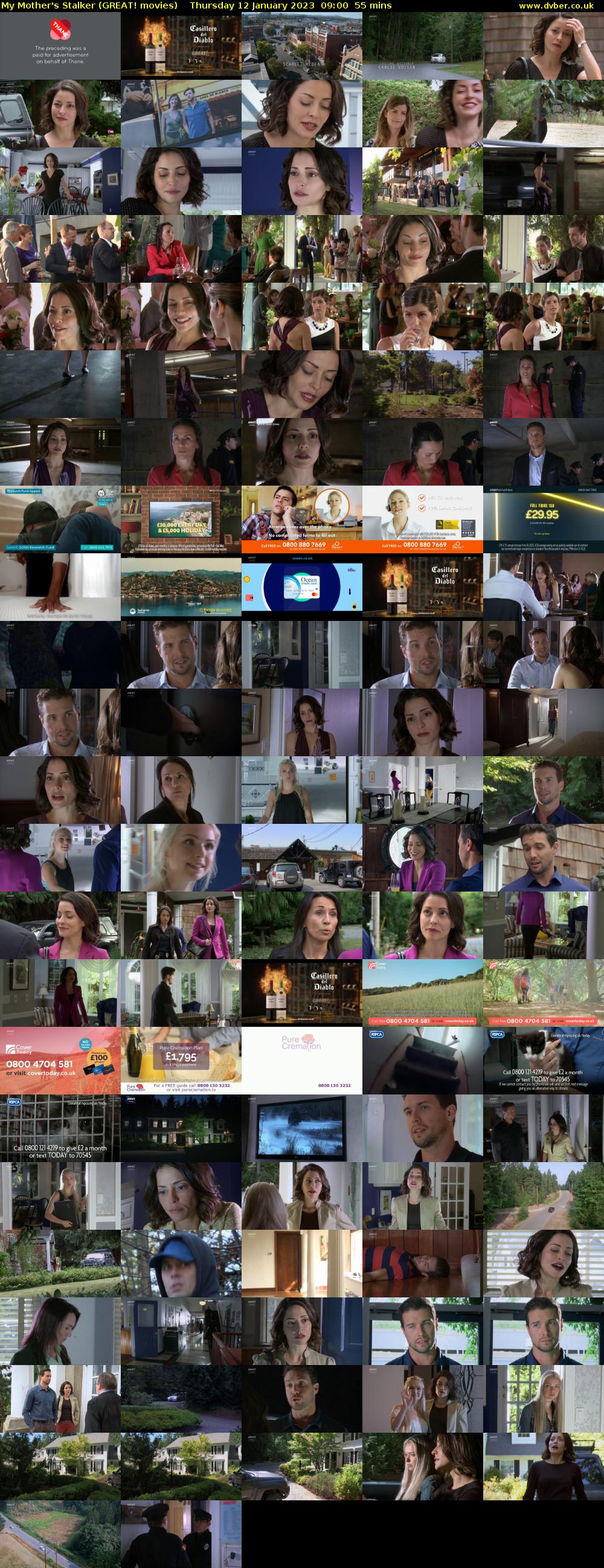 My Mother's Stalker (GREAT! movies) Thursday 12 January 2023 09:00 - 09:55