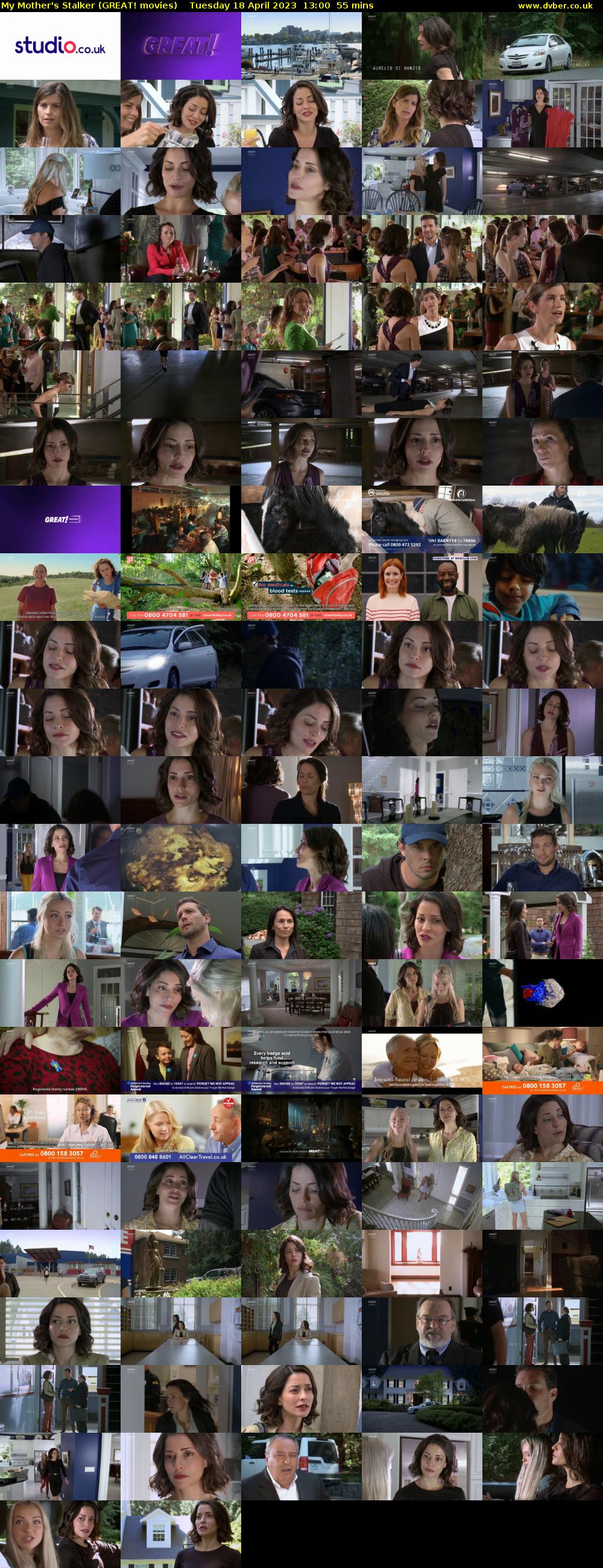 My Mother's Stalker (GREAT! movies) Tuesday 18 April 2023 13:00 - 13:55