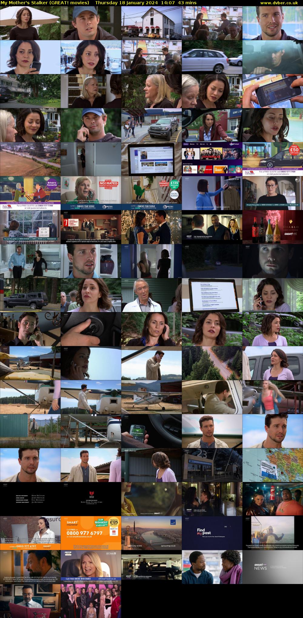 My Mother's Stalker (GREAT! movies) Thursday 18 January 2024 14:07 - 14:50