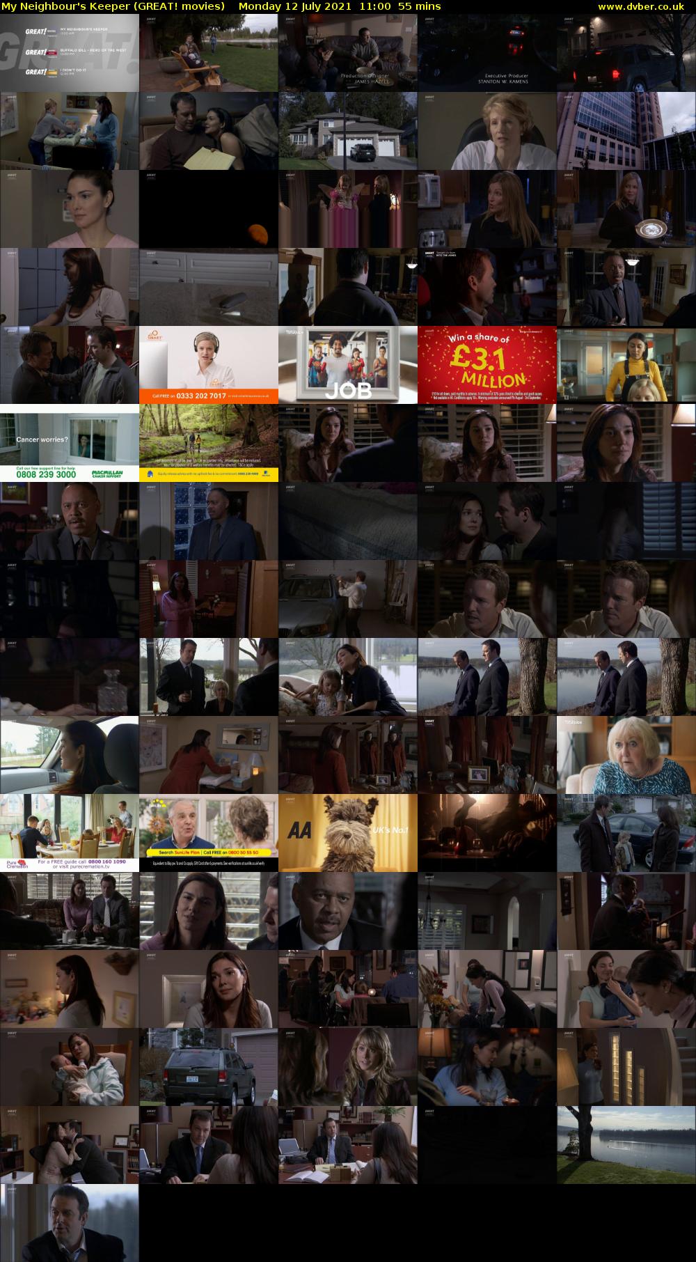 My Neighbour's Keeper (GREAT! movies) Monday 12 July 2021 11:00 - 11:55
