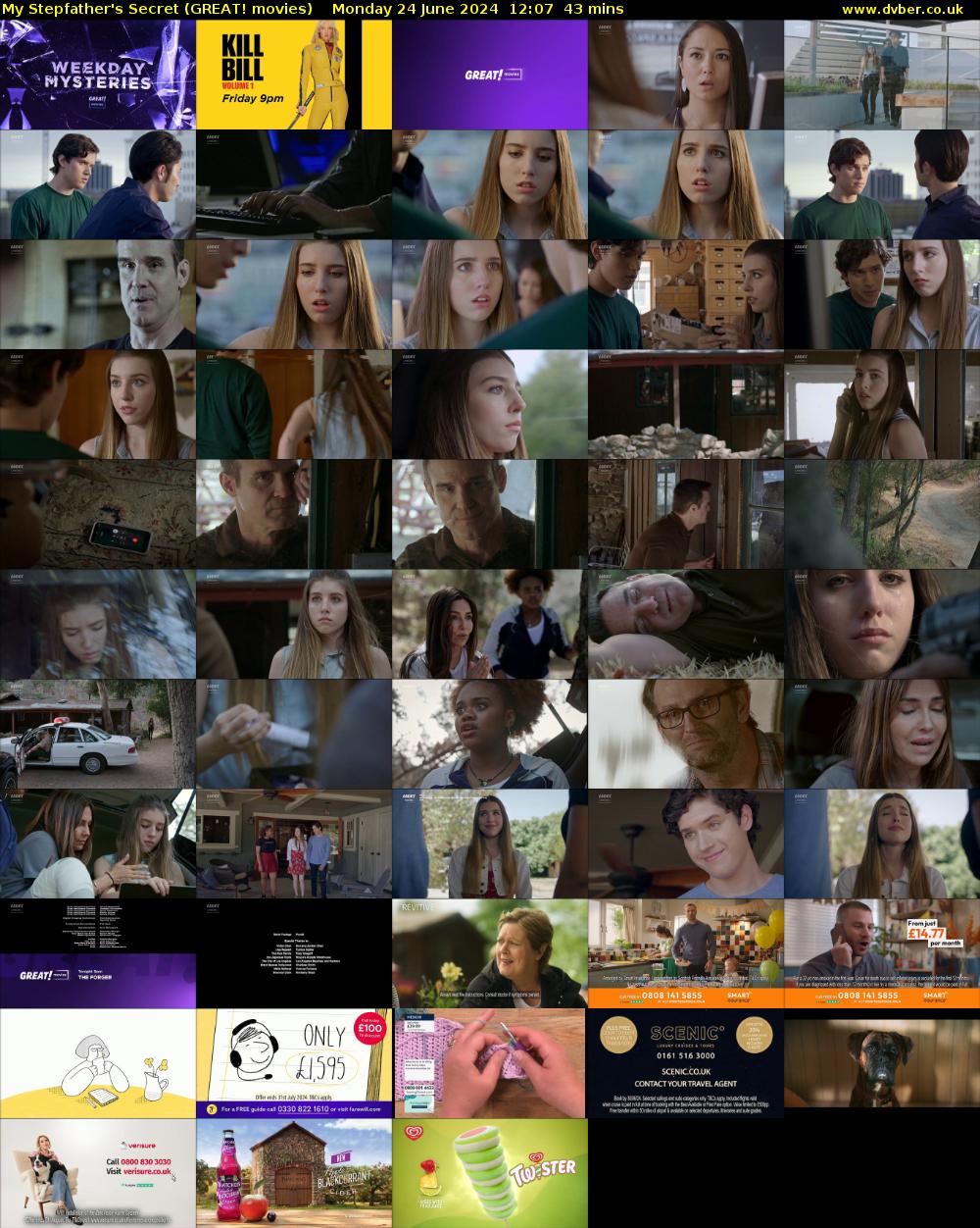 My Stepfather's Secret (GREAT! movies) Monday 24 June 2024 12:07 - 12:50