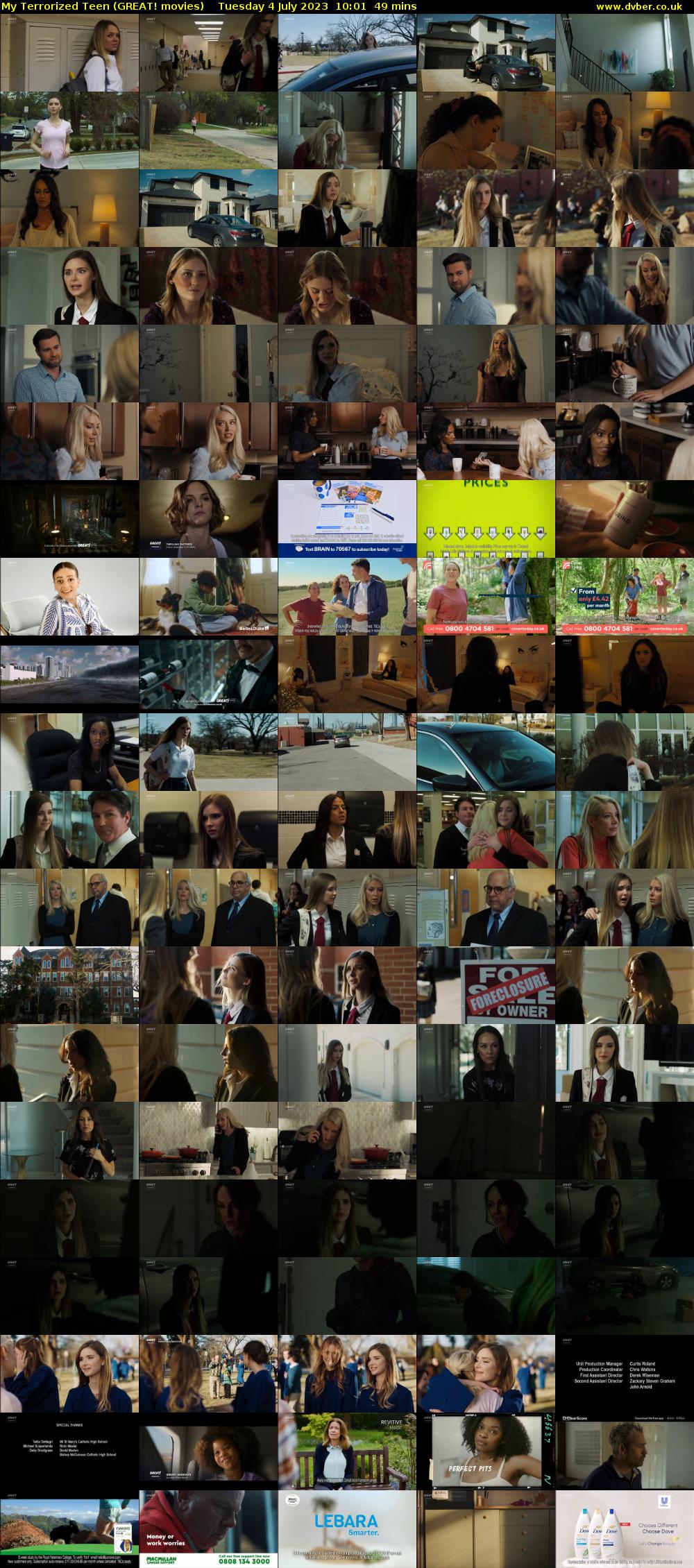 My Terrorized Teen (GREAT! movies) Tuesday 4 July 2023 10:01 - 10:50