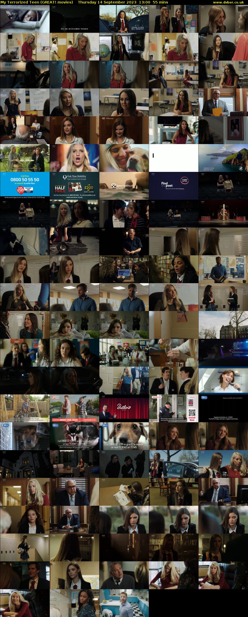 My Terrorized Teen (GREAT! movies) Thursday 14 September 2023 13:00 - 13:55