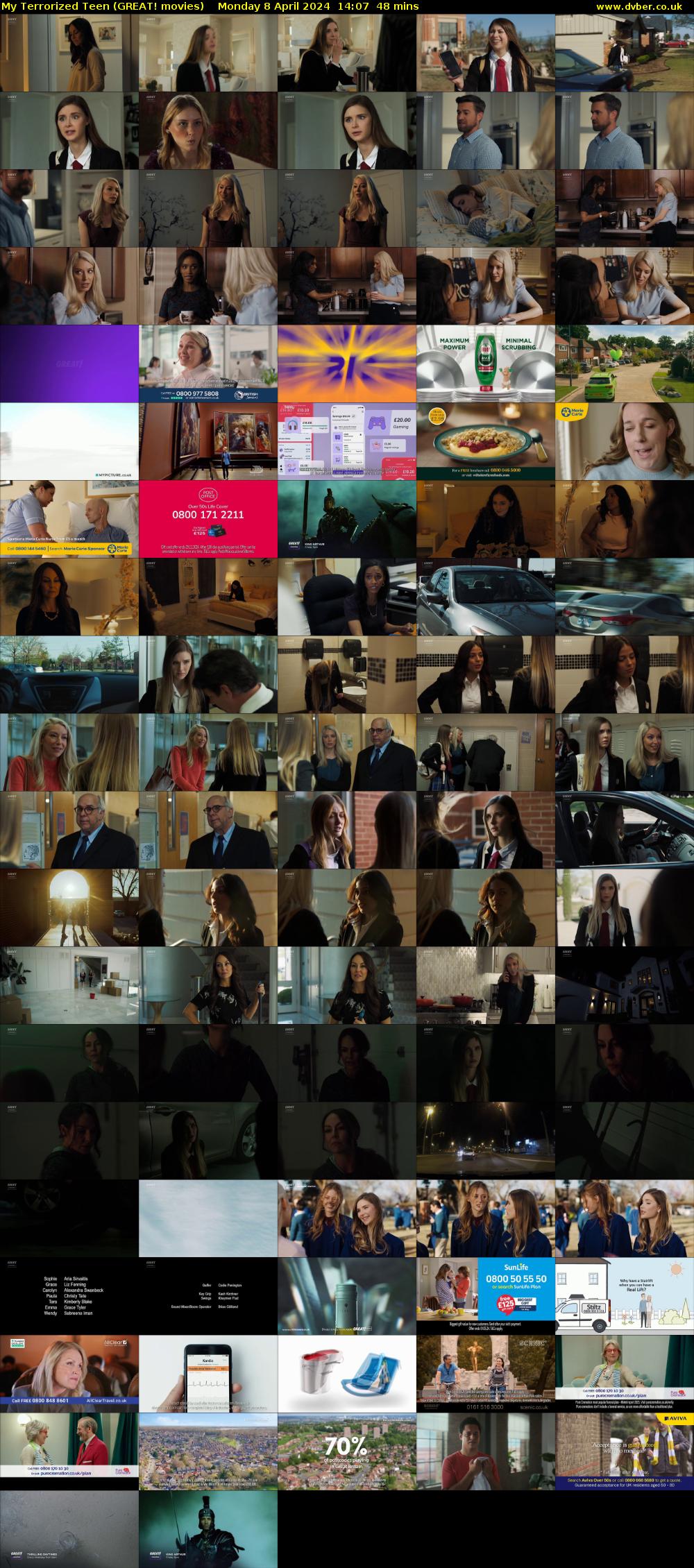 My Terrorized Teen (GREAT! movies) Monday 8 April 2024 14:07 - 14:55
