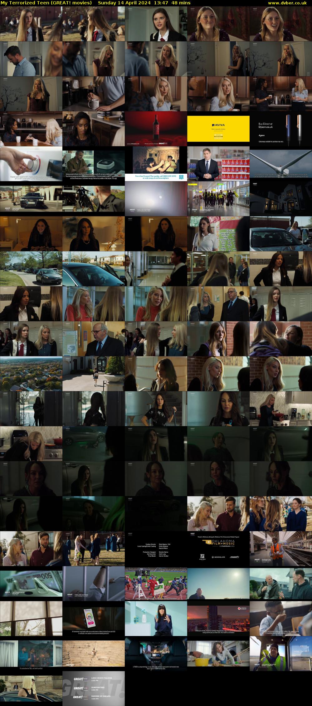 My Terrorized Teen (GREAT! movies) Sunday 14 April 2024 13:47 - 14:35