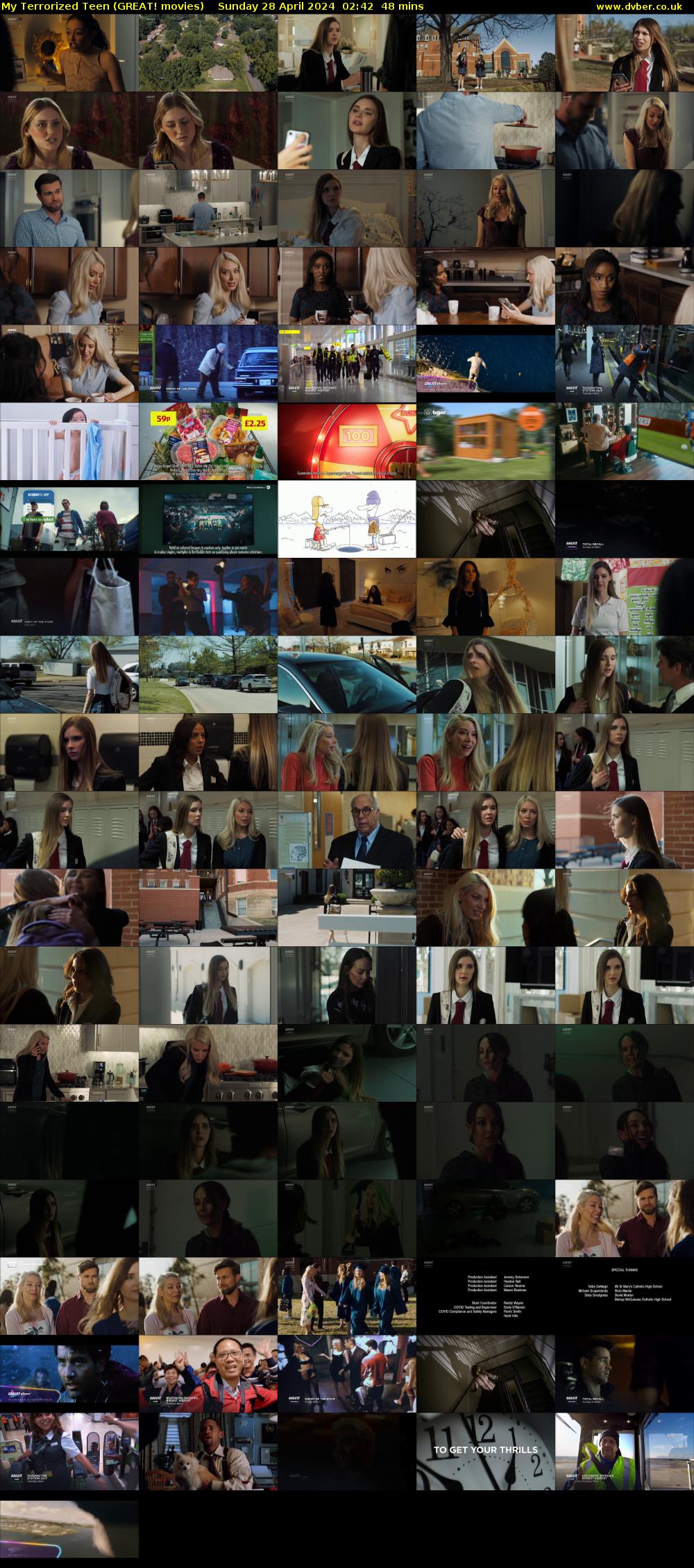 My Terrorized Teen (GREAT! movies) Sunday 28 April 2024 02:42 - 03:30