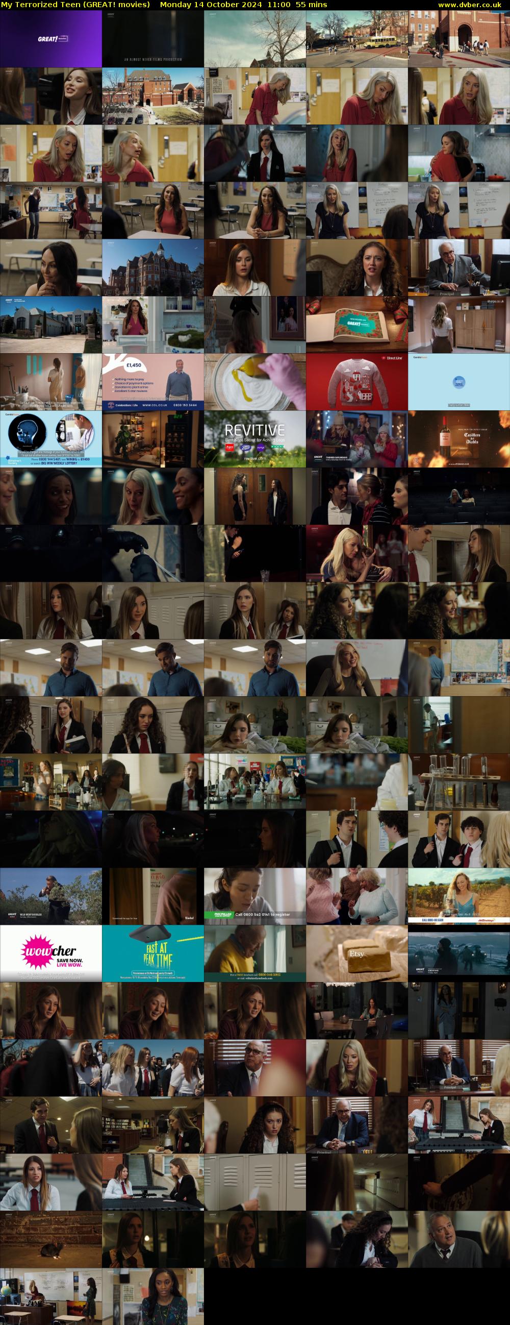 My Terrorized Teen (GREAT! movies) Monday 14 October 2024 11:00 - 11:55