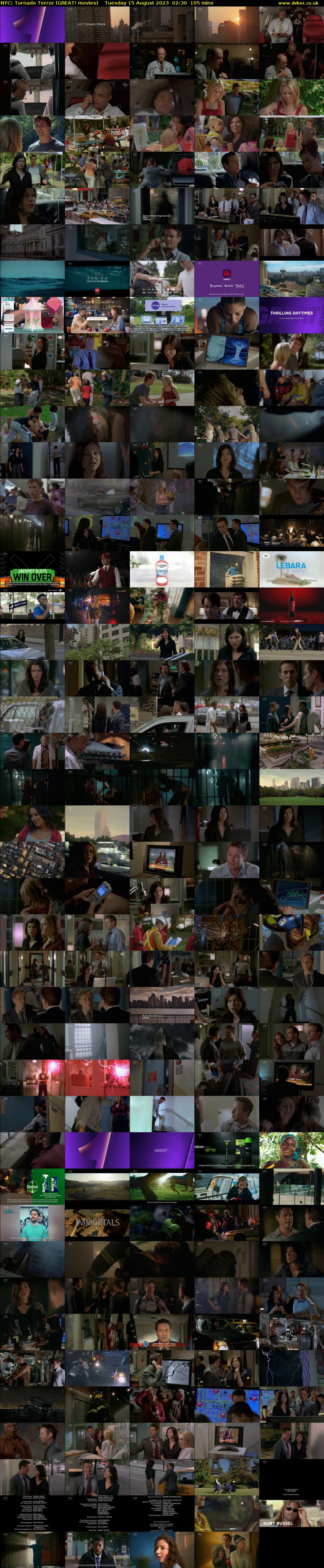 NYC: Tornado Terror (GREAT! movies) Tuesday 15 August 2023 02:30 - 04:15