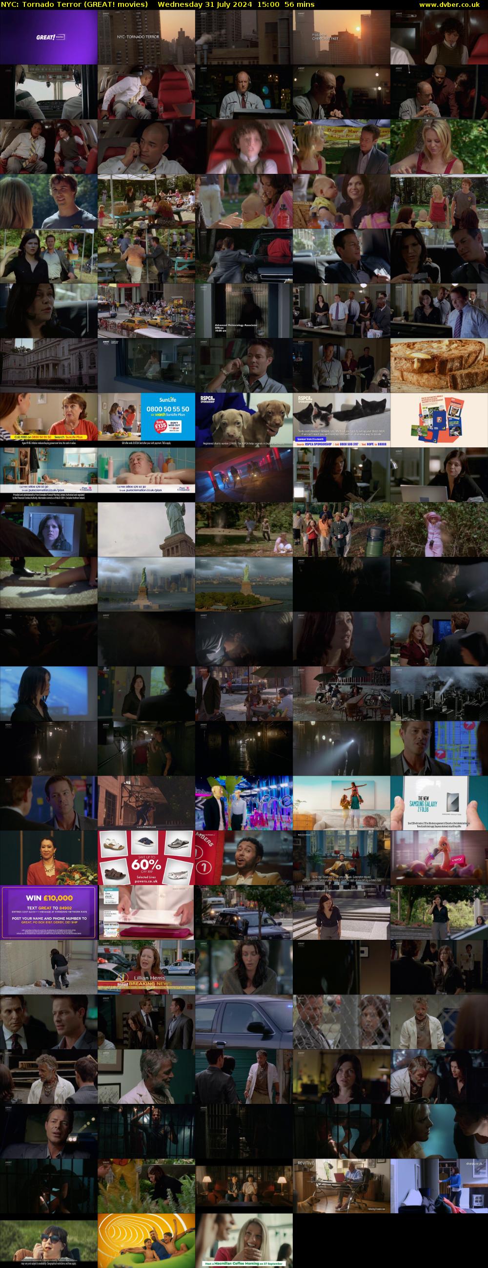 NYC: Tornado Terror (GREAT! movies) Wednesday 31 July 2024 15:00 - 15:56