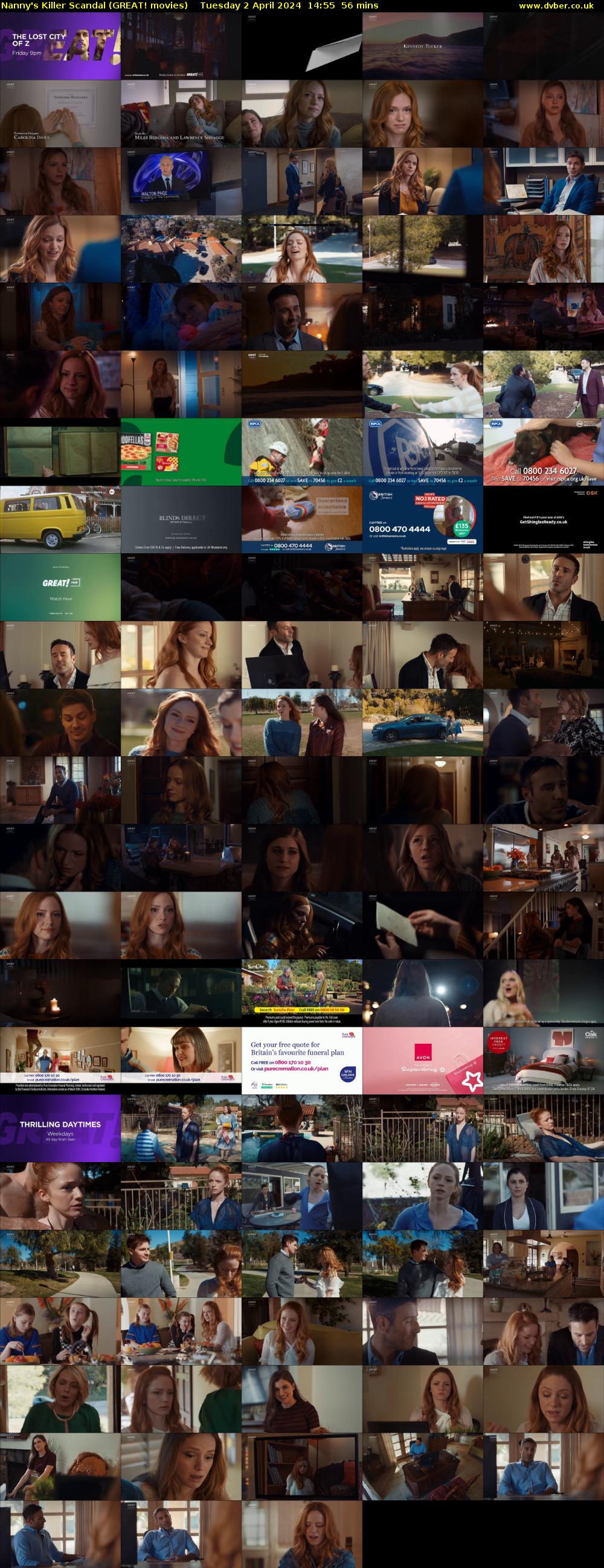 Nanny's Killer Scandal (GREAT! movies) Tuesday 2 April 2024 14:55 - 15:51