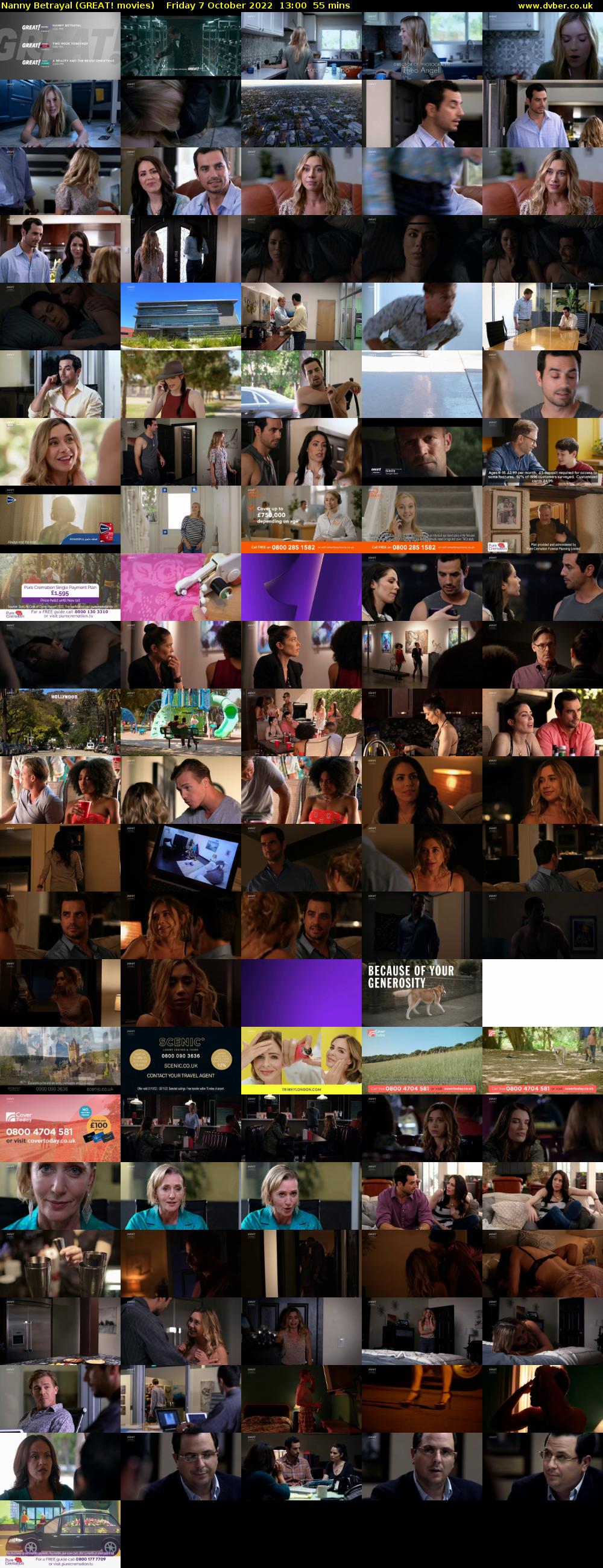 Nanny Betrayal (GREAT! movies) Friday 7 October 2022 13:00 - 13:55