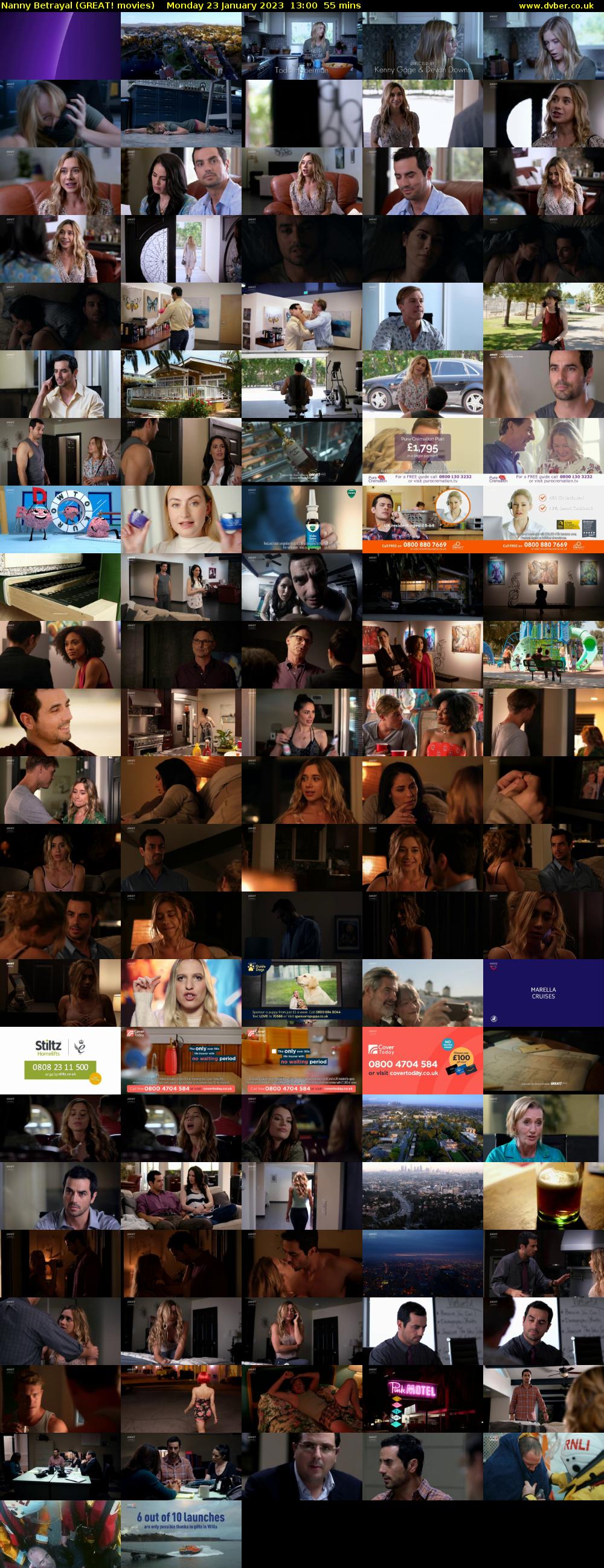 Nanny Betrayal (GREAT! movies) Monday 23 January 2023 13:00 - 13:55