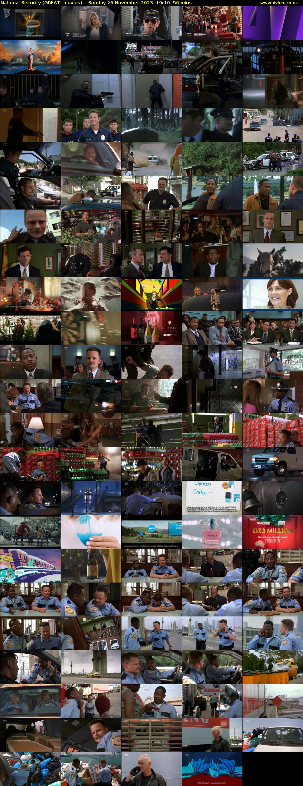 National Security (GREAT! movies) Sunday 26 November 2023 19:10 - 20:06