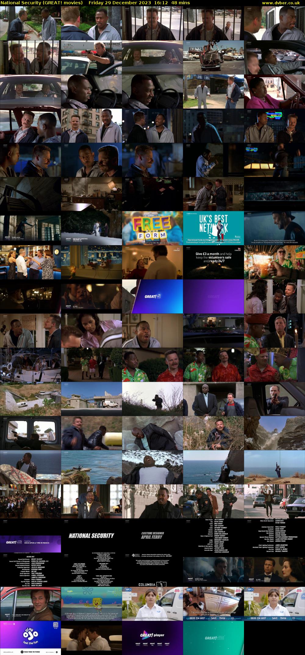 National Security (GREAT! movies) Friday 29 December 2023 16:12 - 17:00
