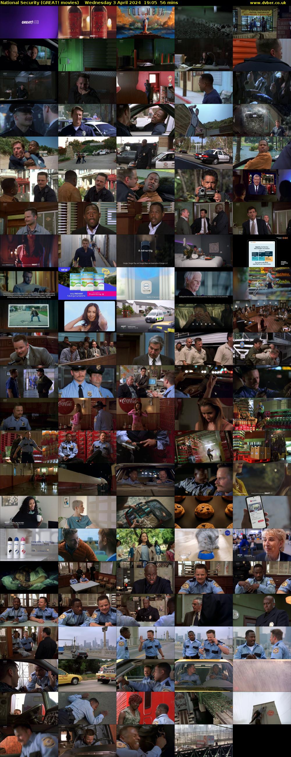 National Security (GREAT! movies) Wednesday 3 April 2024 19:05 - 20:01