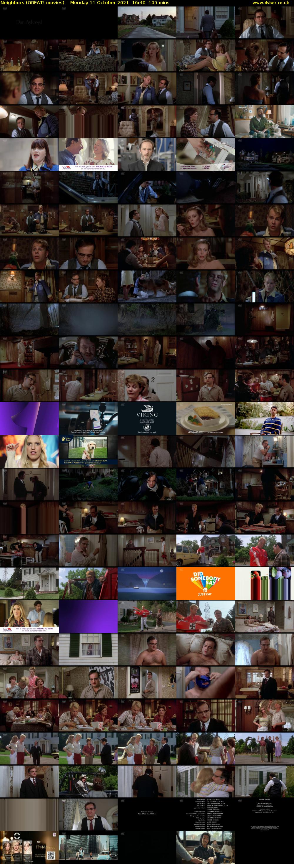 Neighbors (GREAT! movies) Monday 11 October 2021 16:40 - 18:25