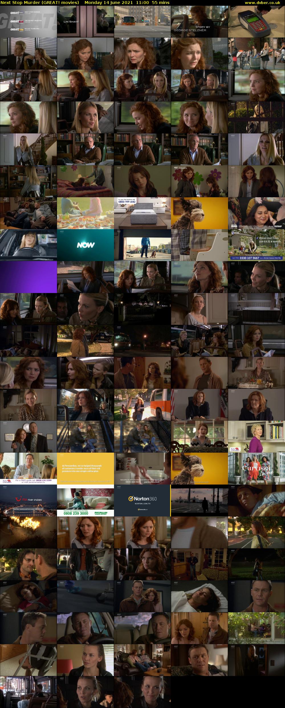 Next Stop Murder (GREAT! movies) Monday 14 June 2021 11:00 - 11:55