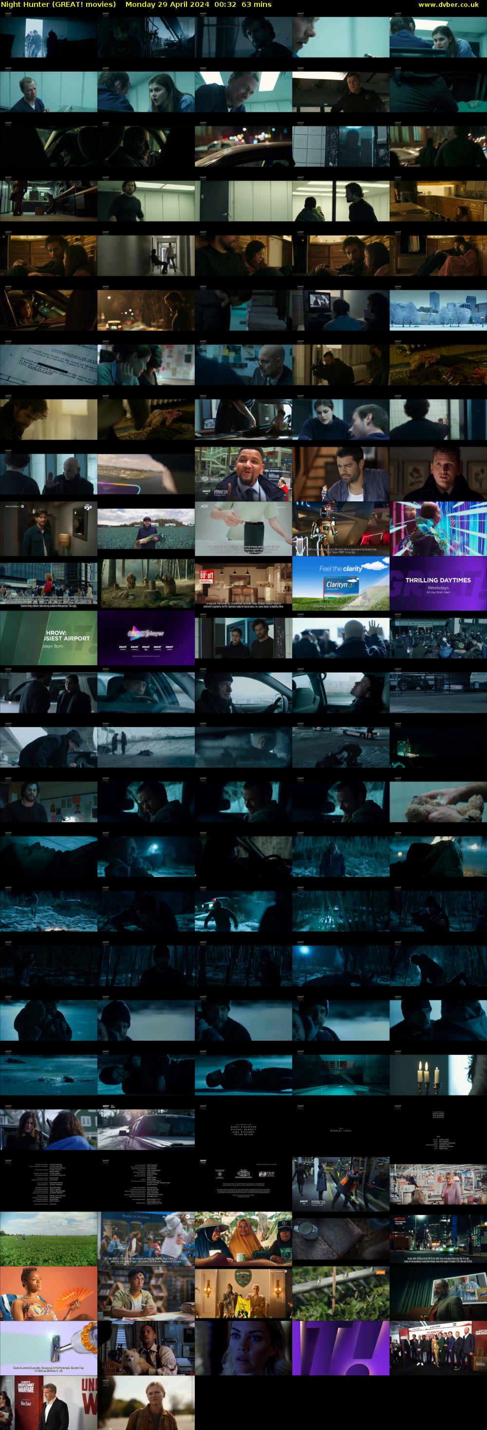 Night Hunter (GREAT! movies) Monday 29 April 2024 00:32 - 01:35