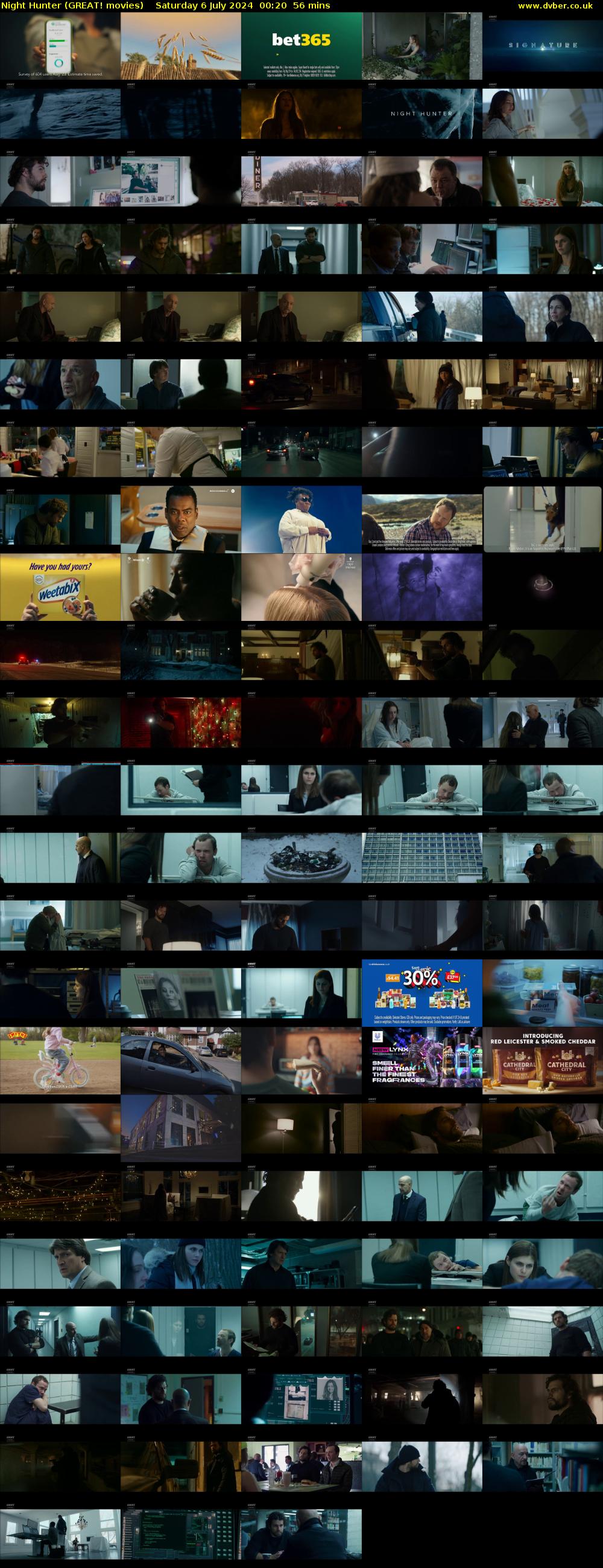 Night Hunter (GREAT! movies) Saturday 6 July 2024 00:20 - 01:16