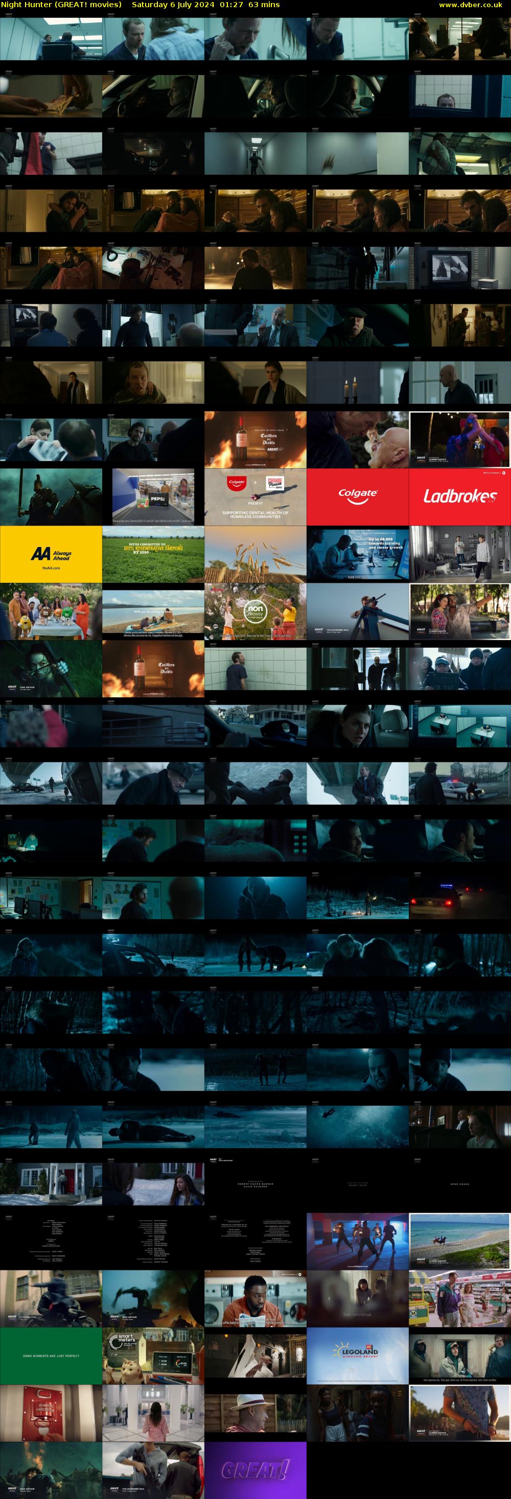 Night Hunter (GREAT! movies) Saturday 6 July 2024 01:27 - 02:30