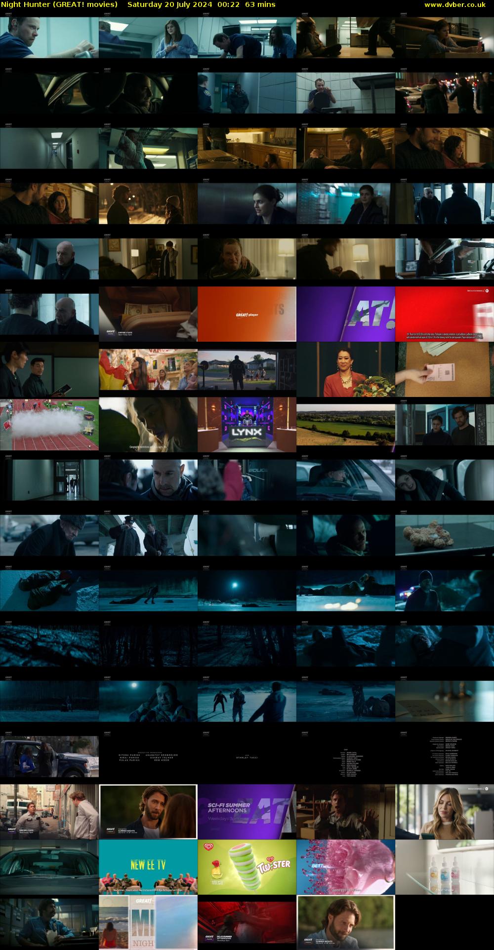 Night Hunter (GREAT! movies) Saturday 20 July 2024 00:22 - 01:25