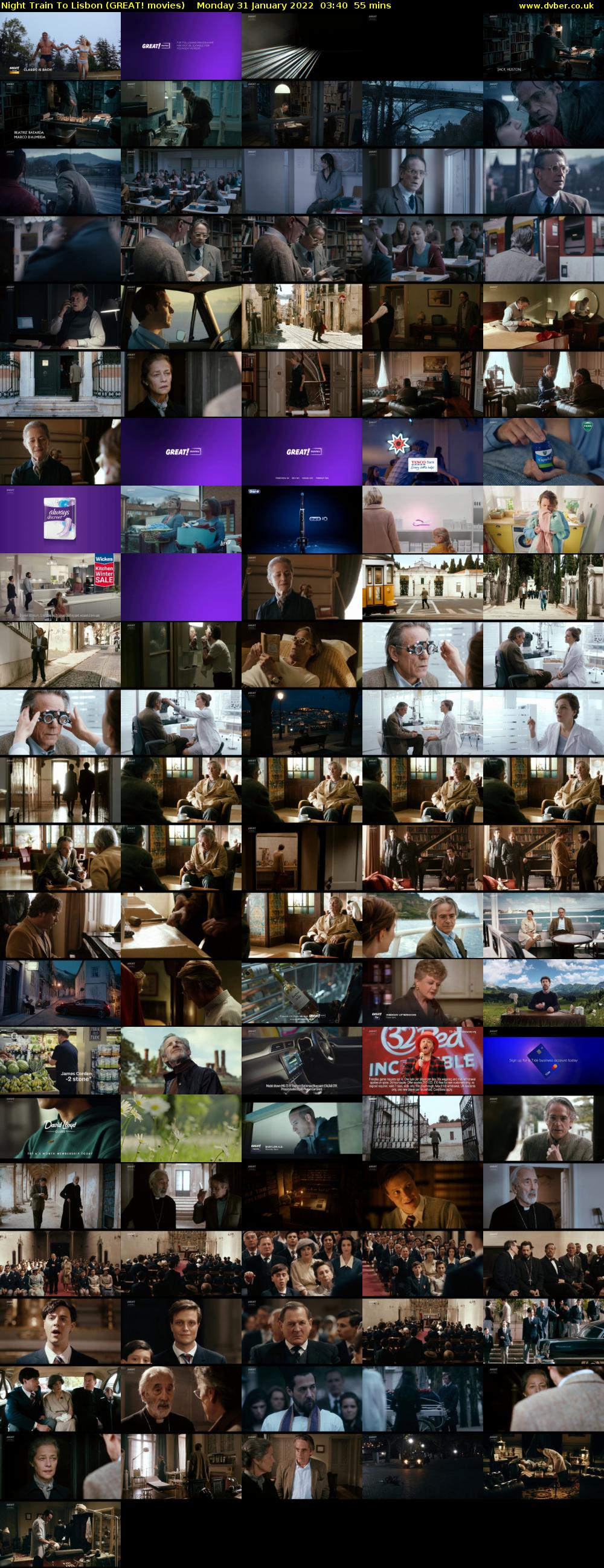 Night Train To Lisbon (GREAT! movies) Monday 31 January 2022 03:40 - 04:35