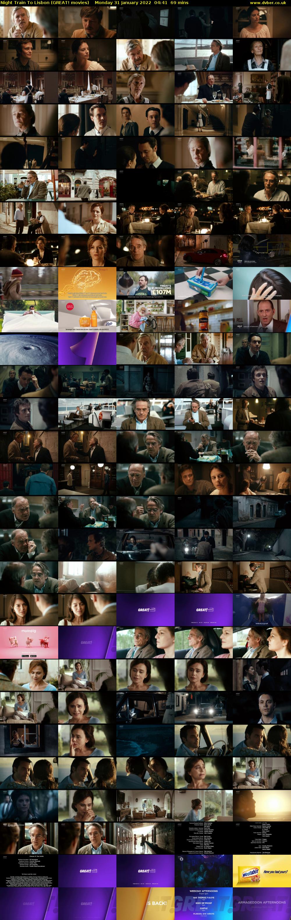 Night Train To Lisbon (GREAT! movies) Monday 31 January 2022 04:41 - 05:50