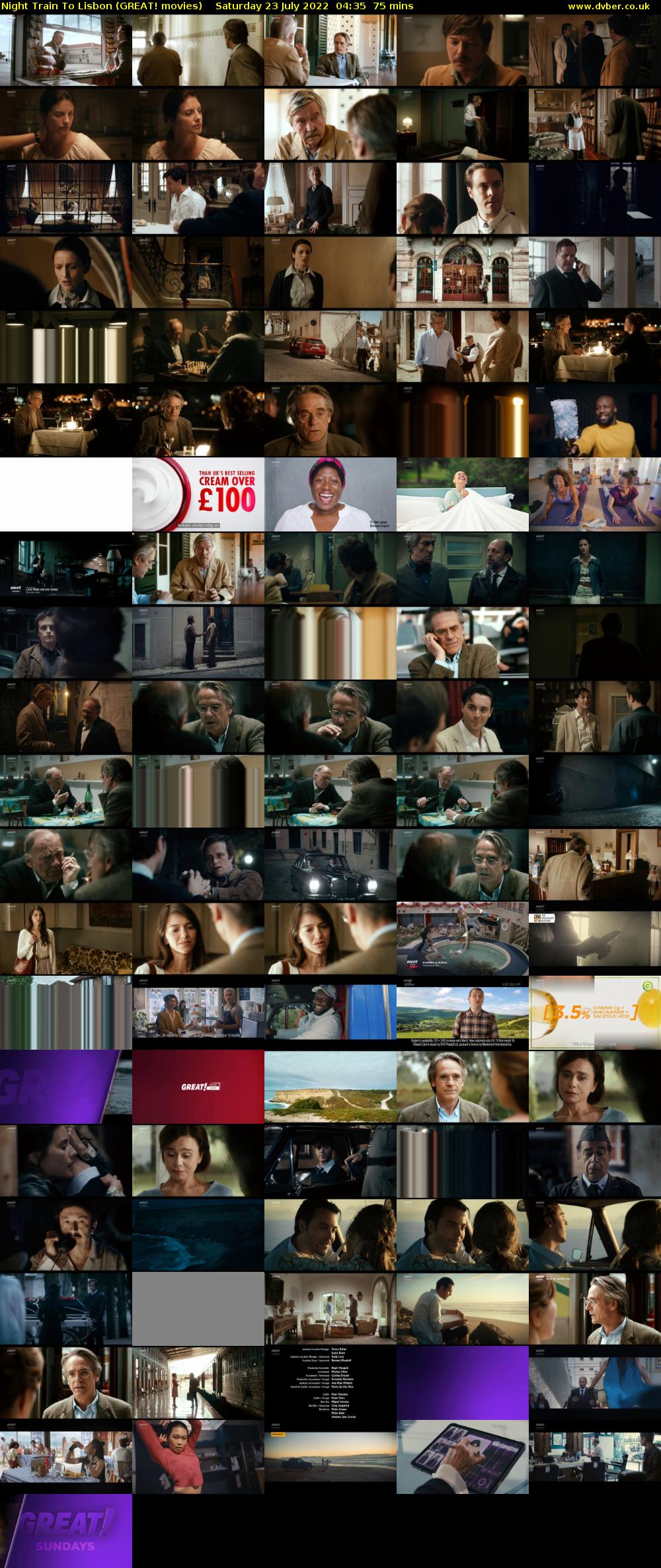 Night Train To Lisbon (GREAT! movies) Saturday 23 July 2022 04:35 - 05:50