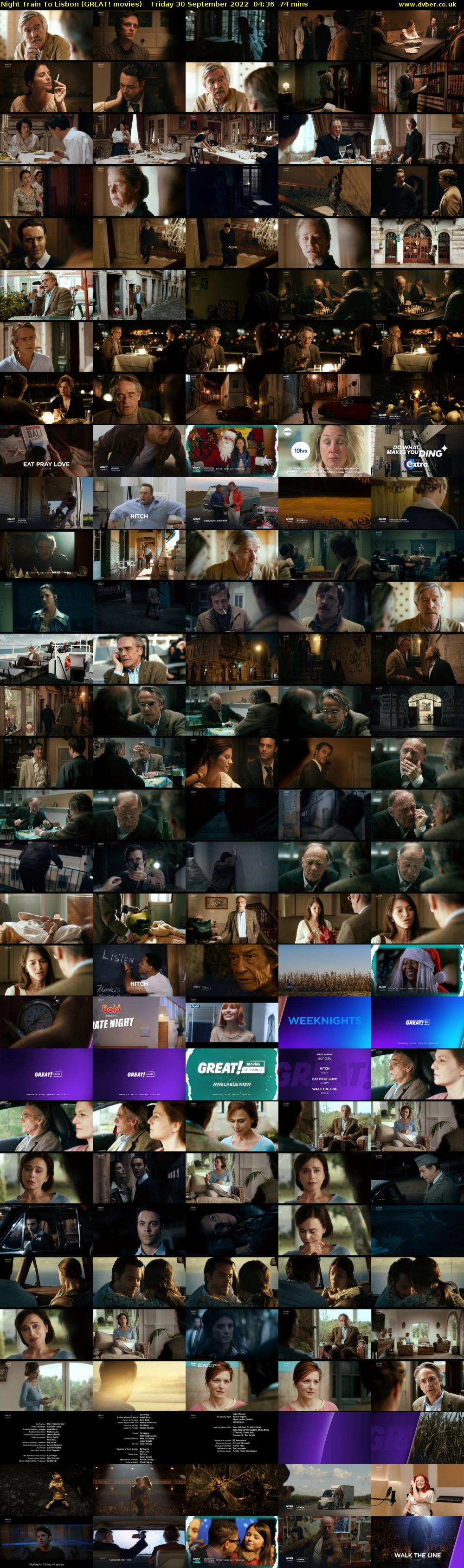Night Train To Lisbon (GREAT! movies) Friday 30 September 2022 04:36 - 05:50