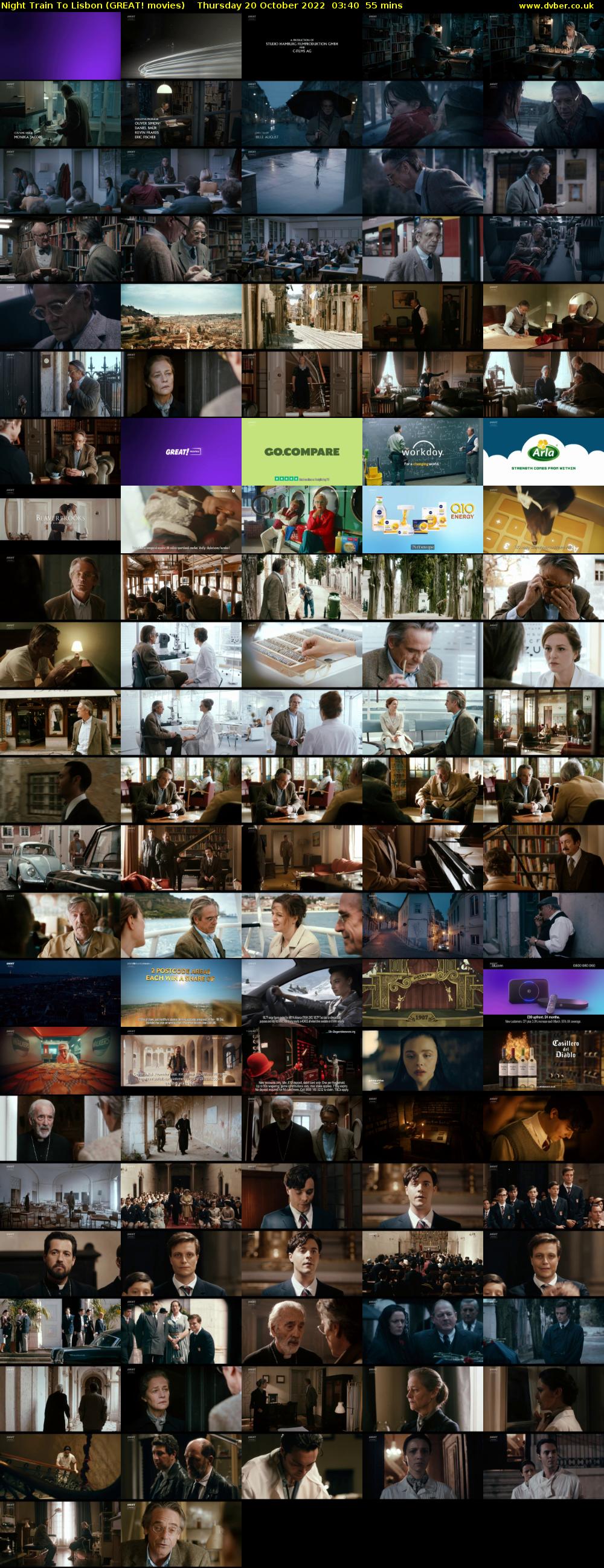 Night Train To Lisbon (GREAT! movies) Thursday 20 October 2022 03:40 - 04:35