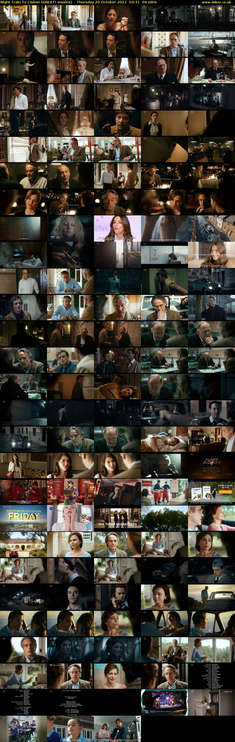 Night Train To Lisbon (GREAT! movies) Thursday 20 October 2022 04:41 - 05:50