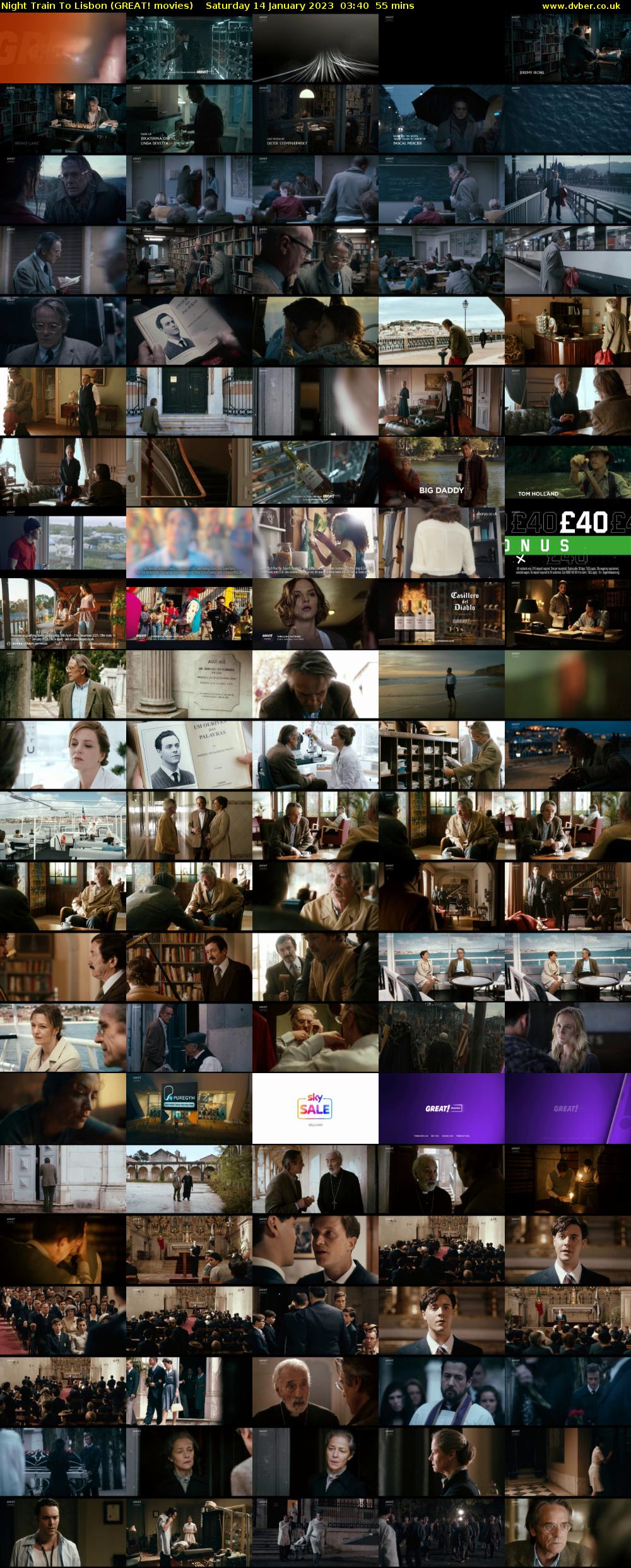 Night Train To Lisbon (GREAT! movies) Saturday 14 January 2023 03:40 - 04:35
