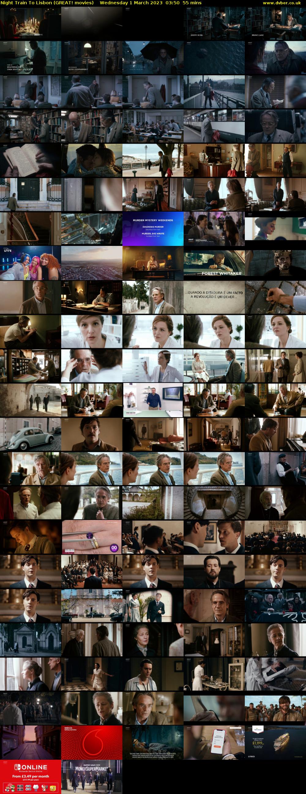 Night Train To Lisbon (GREAT! movies) Wednesday 1 March 2023 03:50 - 04:45