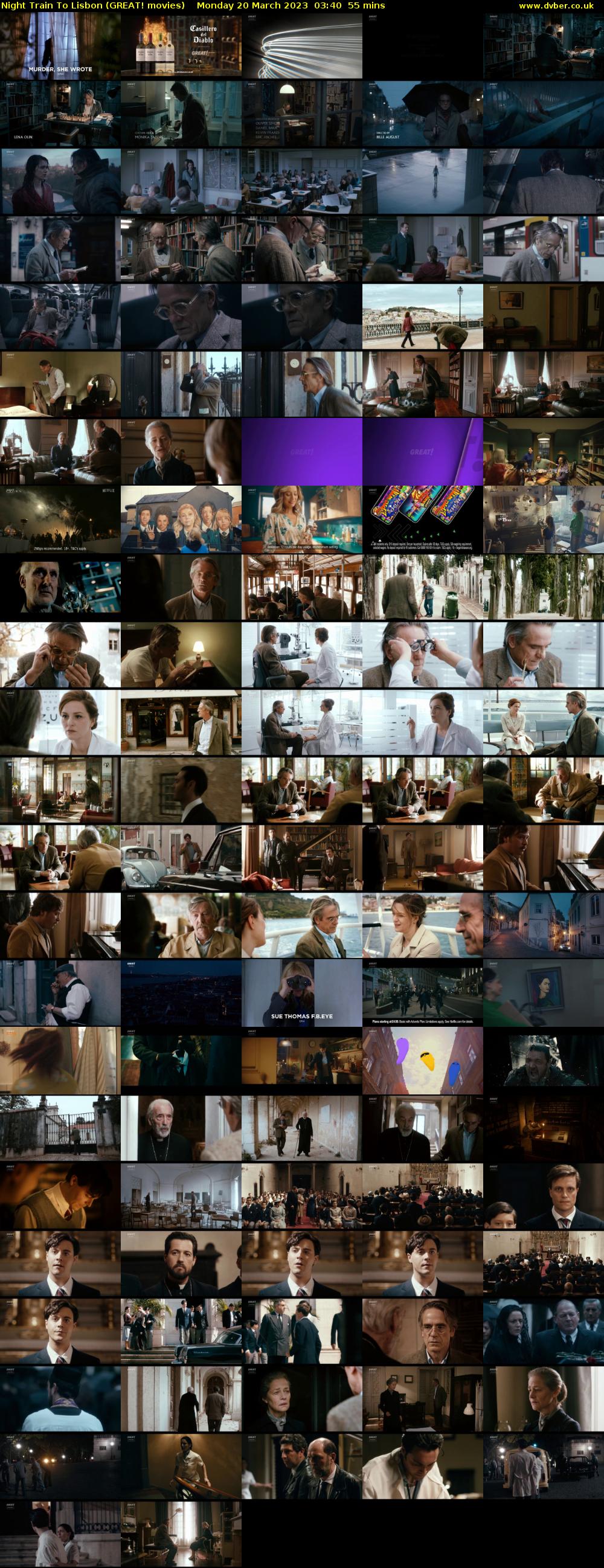 Night Train To Lisbon (GREAT! movies) Monday 20 March 2023 03:40 - 04:35
