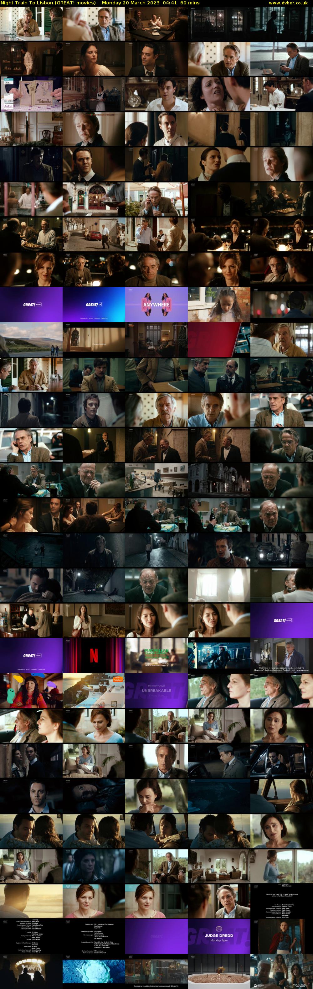 Night Train To Lisbon (GREAT! movies) Monday 20 March 2023 04:41 - 05:50