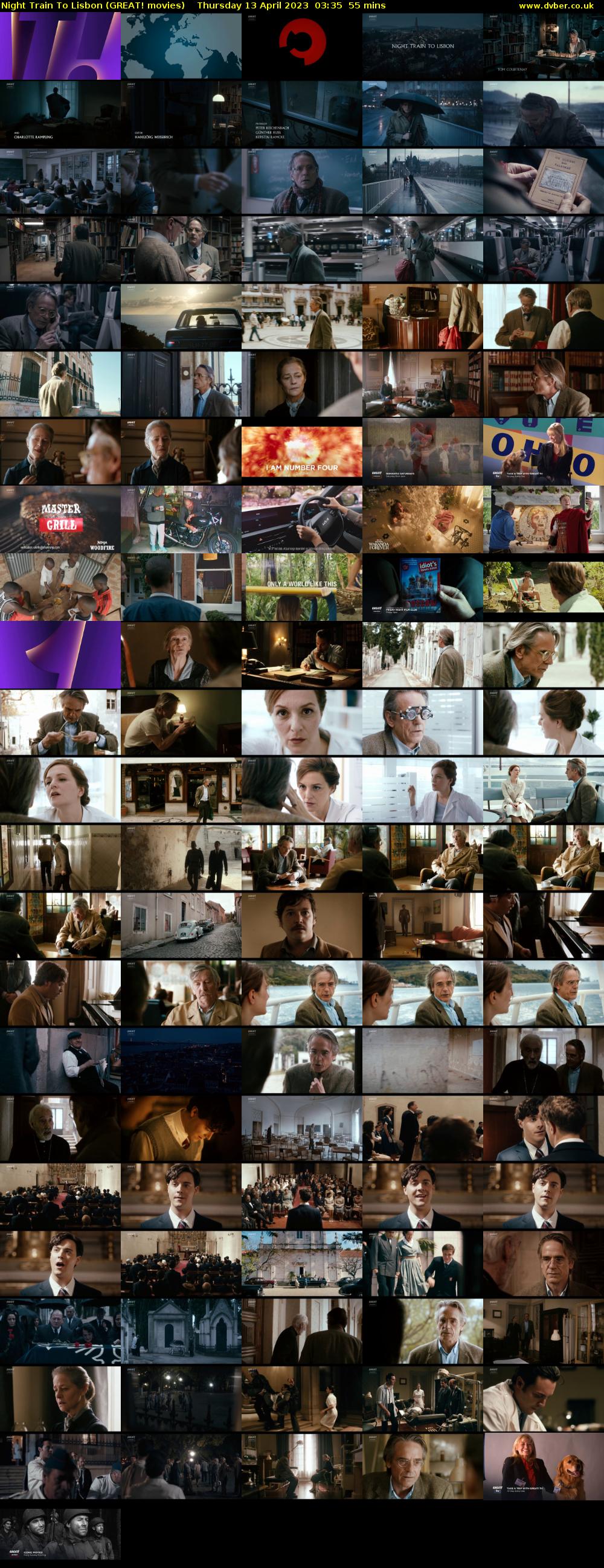 Night Train To Lisbon (GREAT! movies) Thursday 13 April 2023 03:35 - 04:30