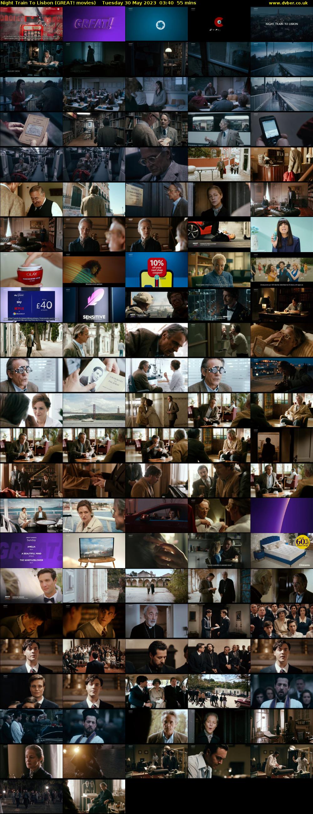 Night Train To Lisbon (GREAT! movies) Tuesday 30 May 2023 03:40 - 04:35