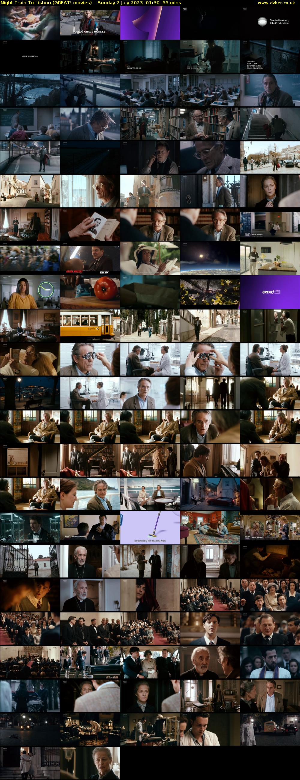 Night Train To Lisbon (GREAT! movies) Sunday 2 July 2023 01:30 - 02:25