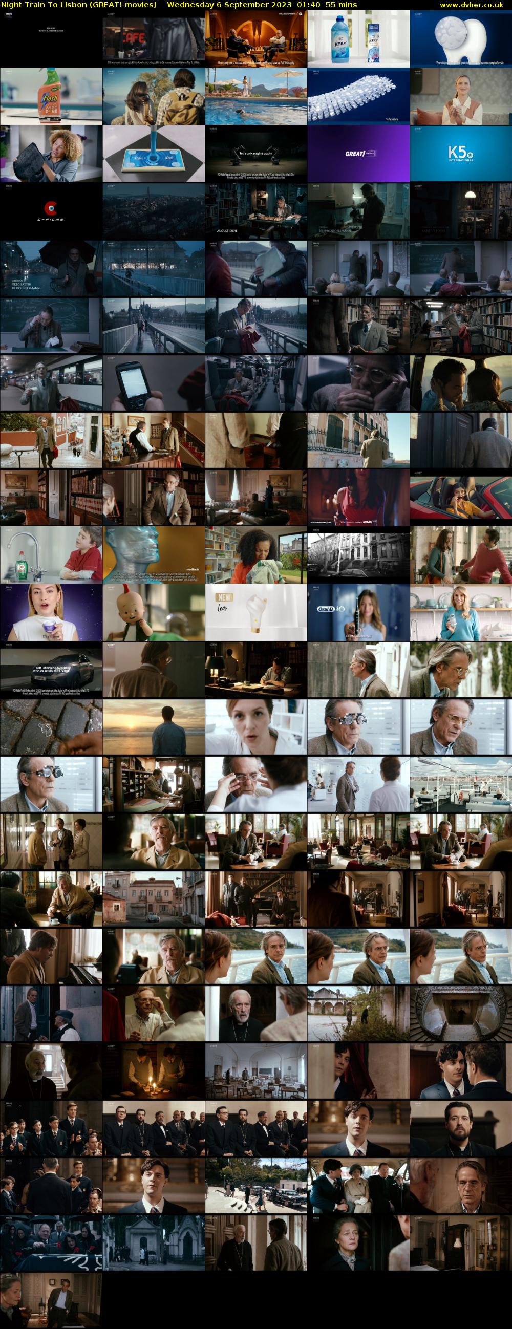 Night Train To Lisbon (GREAT! movies) Wednesday 6 September 2023 01:40 - 02:35