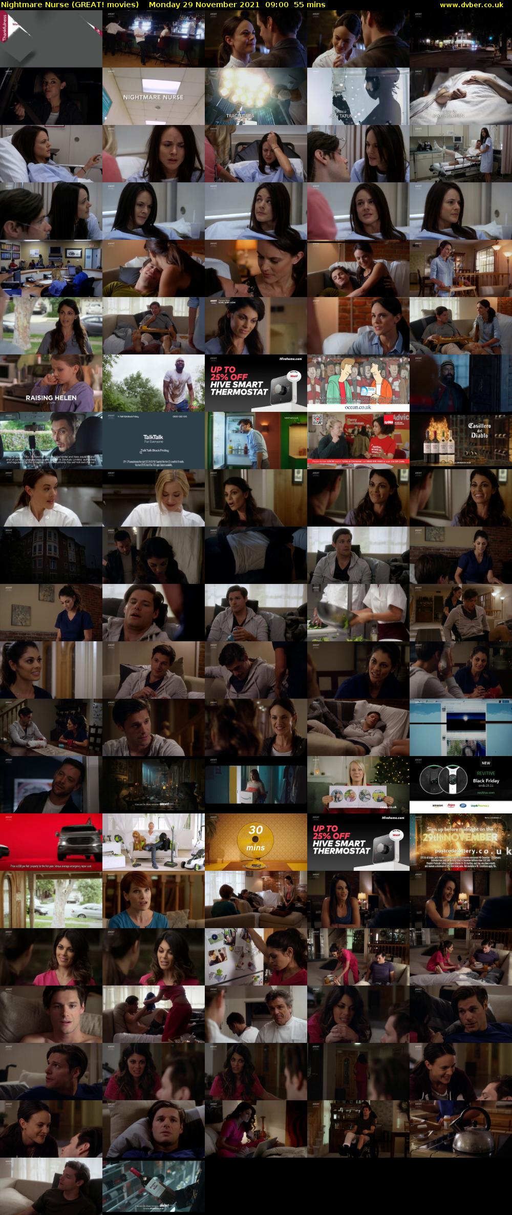 Nightmare Nurse (GREAT! movies) Monday 29 November 2021 09:00 - 09:55
