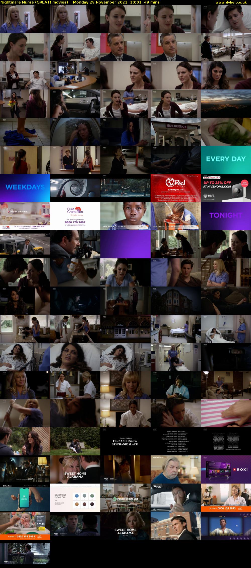 Nightmare Nurse (GREAT! movies) Monday 29 November 2021 10:01 - 10:50