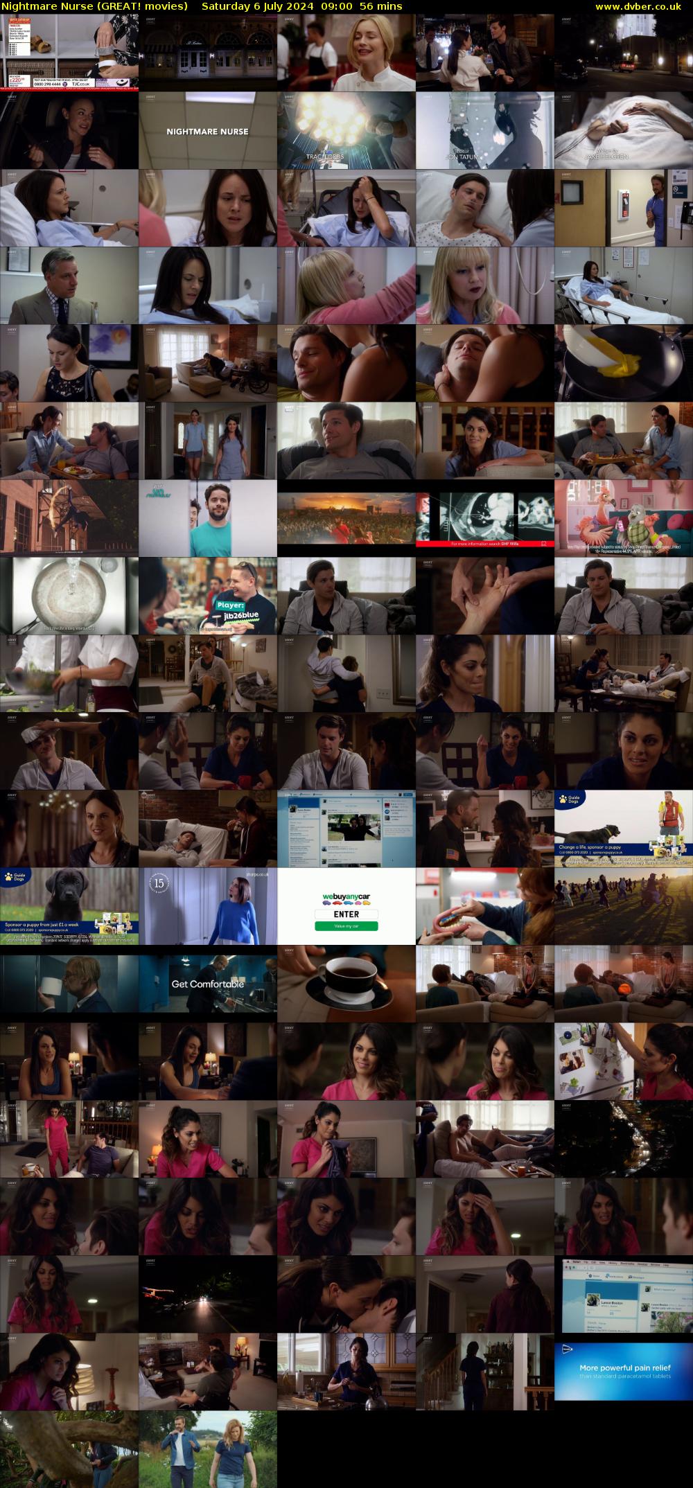 Nightmare Nurse (GREAT! movies) Saturday 6 July 2024 09:00 - 09:56
