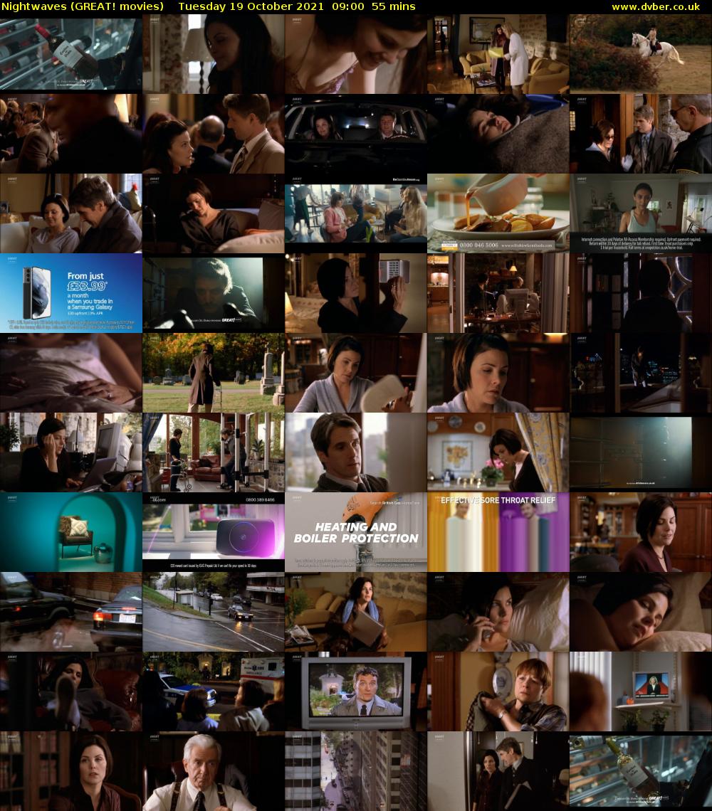 Nightwaves (GREAT! movies) Tuesday 19 October 2021 09:00 - 09:55