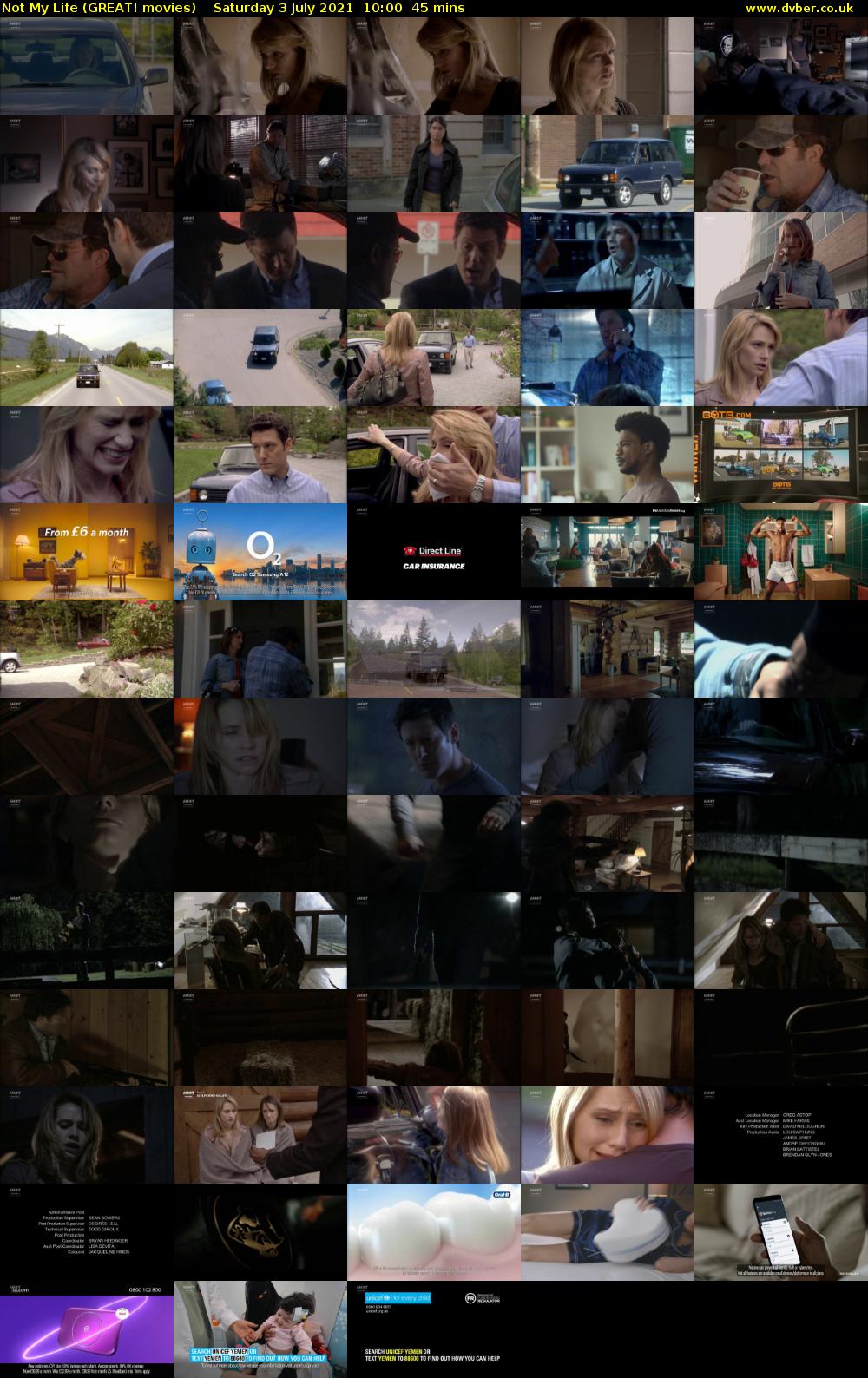 Not My Life (GREAT! movies) Saturday 3 July 2021 10:00 - 10:45