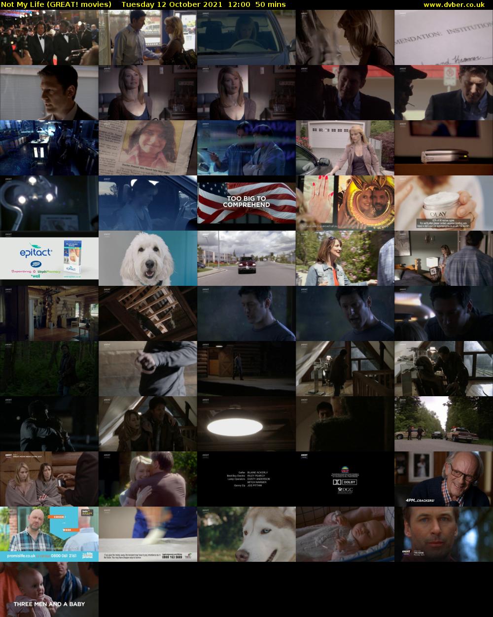 Not My Life (GREAT! movies) Tuesday 12 October 2021 12:00 - 12:50